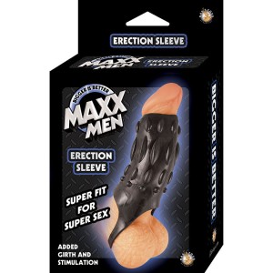 Maxx Men Erection Sleeve Black
