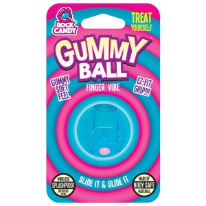 Rock Candy Gummy Collection Gummy Ball Finger Vibe-blue