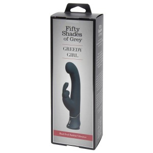 Fifty Shades Of Grey Greedy Girl Dual Density G-spot Rabbit Vibrator