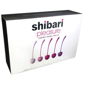 Shibari Pleasure Kegel Balls Cherry (5 Pack)