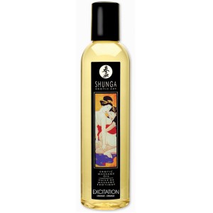 Shunga Erotic Massage Oil-orange 8oz