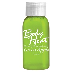 Body Heat Warming Massage Lotion-apple 1oz
