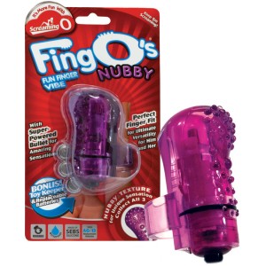 The Fingos Each Nubby Purple