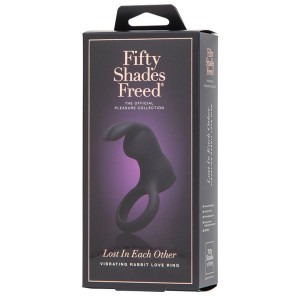 Fifty Shades Freed Lost In Each Other  Rechargeable Rabbit Love Ring