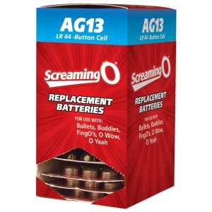 Replacement Batteries Ag13 Lr44 Button Cell 12 Piece Display