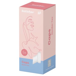 Satisfyer Number Two Climax Tips-white