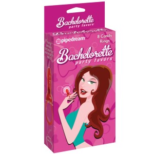Bachelorette Party Favors 8 Candy Rings