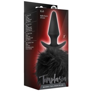 Temptasia Bunny Tail Pom Plug-black