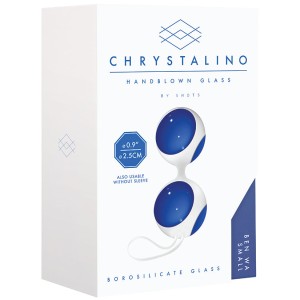 Chrystalino Ben Wa-blue Small