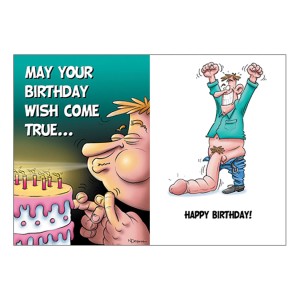 Greeting Card B-day May Your Wish Come True