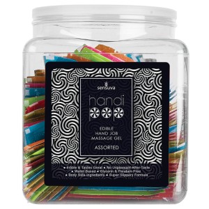 Handi-pop Hand Job Massage Gel Foil-assorted Tub Of 100