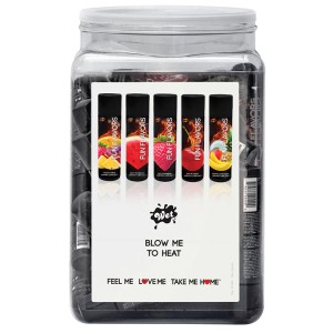 Wet Fun Flavors Assorted 1.0 Fl Oz 36 Pc  Display