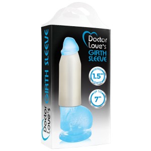 Doctor Loves Girth Sleeve-clear 1.5 Extra Girth
