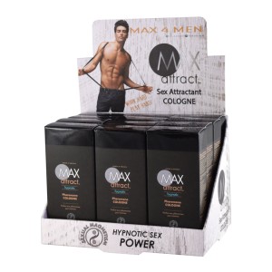 Max Attract-hypnotic Cologne Display Of 12