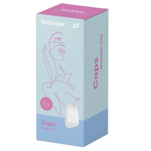 Satisfyer Number One Climax Tips-white
