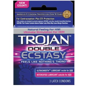 Trojan Double Ecstasy 3 Pack