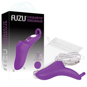 Fuzu Rechargeable Fingertip Massager-purple