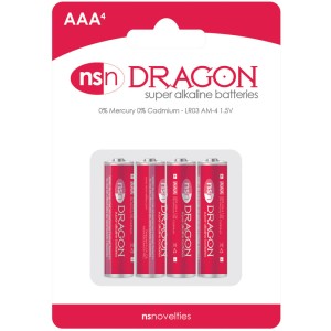 Dragon Alkaline Batteries Aaa 4 Pack