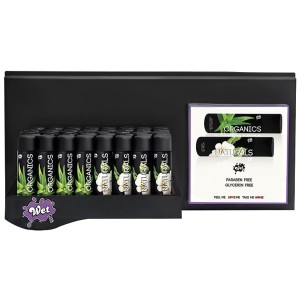 Wet Elite & Elite Femme (left) Slat Wall Shelf Display (40) Assorted 3oz