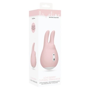 Loveline Love Bunny Clitoral Stimulator-pink