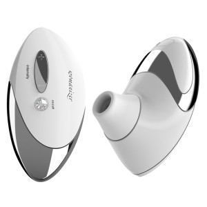 Womanizer Deluxe (w500)-white/chrome