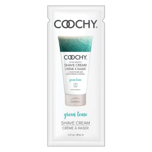 Coochy Shave Cream-green Tease 15ml Foil