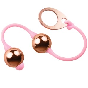 Golden Love Balls-rose Gold & Pink