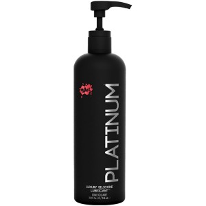 Wet Platinum Luxury Silicone Lubricant 32 Fl. Oz. Pump Bottle