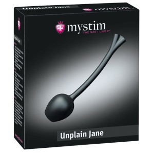 Mystim Unplain Jane E-stim Geisha Ball Mono-black