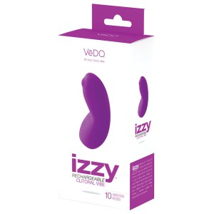 Vedo Izzy Rechargeable Clitoral Vibe-violet