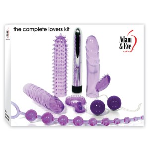 Adam And Eve The Complete Lovers Kit Purple
