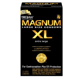 Trojan Magnum Xl Lubricated 12 Pack Tj64712