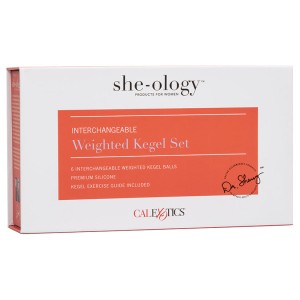 She-ology Interchangeable Weighted Kegel Set