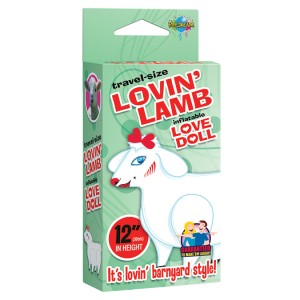 Travel Size Lovin Lamb Inflatable Love Doll