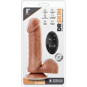 Dr. Skin 10 Function Wireless Remote Dildo-mocha 8