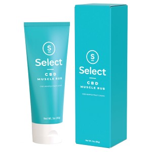 Select Cbd 250mg Muscle Rub 3oz