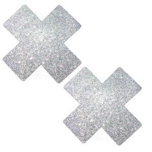 Neva Nude Nipztix X-factor Silver Pixie Dust-silver Glitter