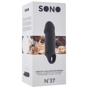 Sono No.37 Stretchy Thick Penis Extension-grey
