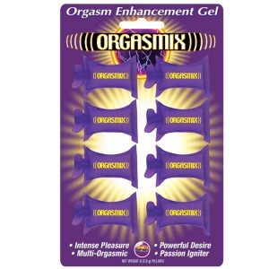 Orgasmix Oral Enhancement Gel 8 Pillow Pack
