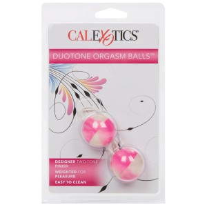 Duotone Orgasm Balls Pink & White