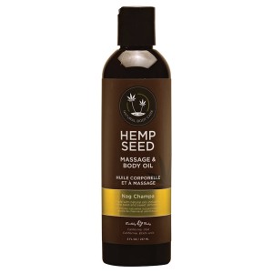Hemp Seed Massage Oil 8 Fl. Oz. Nag Champa