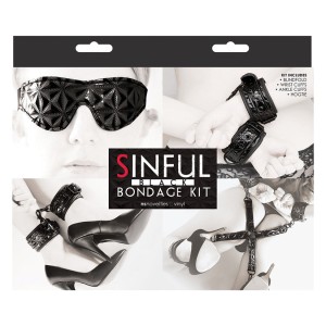 Sinful Bondage Kit Black