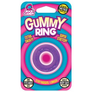 Rock Candy Gummy Collection Gummy Ring-purple