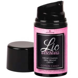 Lic-o-licious Oral Delight Cream Cotton Candy 1.7 Oz.