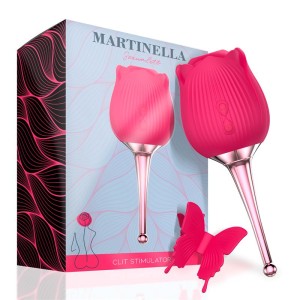 Martinella Clitoris Stimulator With Point Vibrator Ros