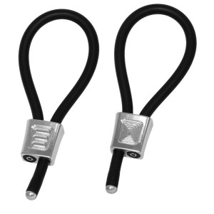 Electraloops Prestige Set Of 2 Penis Rings Silver