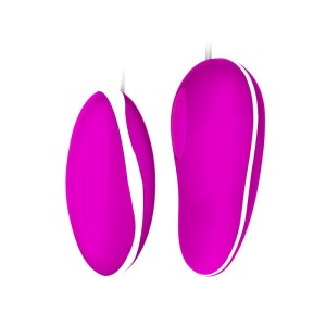 Vibrating Egg Avery Pink And White