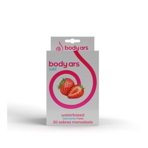Single-dose Water-based Lubricant Gel Acid Strawberry 20 X 4 Ml