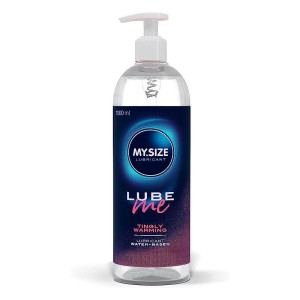 Lube Me Water Base Lubricant Tingly And Warming 1000 Ml