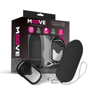 Vibrating Egg With Remote Control Black